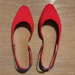 Rothy's Red Flats